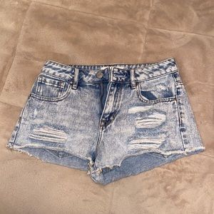 Pacsun high rise jean shorts